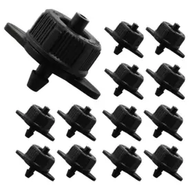 Sdd231031lg-02 Rierdge 60 Pcs Drip Irrigation Emitters 1 Gph Pressure - 60pcs Black