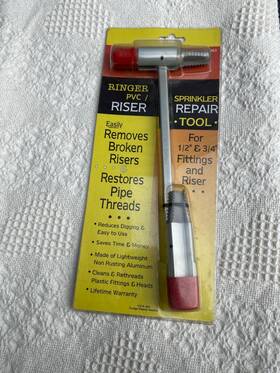 Ringer 112463 Pvc Riser And Sprinkler Repair Tool