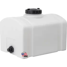 82123889 Romotech 724920144513 Polyethylene Domed Reservoir Water Tank 16 Gallon Made Usa Poly Wa