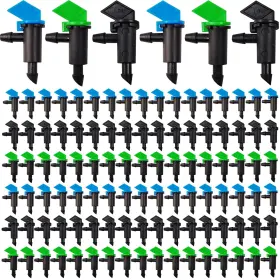 De123-102 Ronyoung 102pcs Drip Emitter 3 Colors Garden Flag Irrigation Drippers In Sizes 1 Gph De123-102 Ronyoung 102pcs Drip Emitter 3 Colors Garden Flag Irrigation Drippers In Sizes 1 Gph