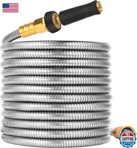 B0f8hjjdhg Rosy Earth 200ft Metal Garden Hose - 304 Stainless Steel No Kink Expandable B0f8hjjdhg Rosy Earth 200ft Metal Garden Hose - 304 Stainless Steel No Kink Expandable