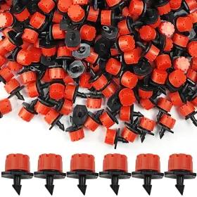 Ditf14-200 Royhoo 200pcs 360 Degree Adjustable Irrigation Drippers Sprinklers 1/4 Inch Emitter Ditf14-200 Royhoo 200pcs 360 Degree Adjustable Irrigation Drippers Sprinklers 1/4 Inch Emitter