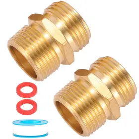 B0c5cfkwrm Sanpaint 3/4 Npt To Garden Hose Adapter Inch Ght Male Connector Brass G