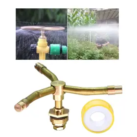 Sanyisan 789548462951 3/4 Arm Automatic Rotary Sprayer With Water Sealant Tape 360 Degree Rotation