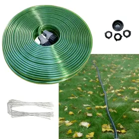 Secbulk 717470216052 75 Ft Flat Sprinkler Hose For Lawn Watering Garden Soaker With H Secbulk 717470216052 75 Ft Flat Sprinkler Hose For Lawn Watering Garden Soaker With H