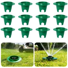 Sefream De5687016 Lawn Sprinkler Head Protectors 12 Pcs Outdoor Protector Cove