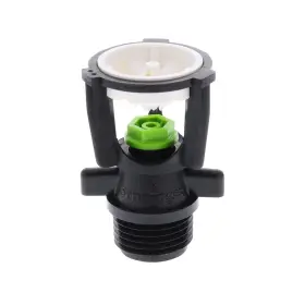2.59ea Senninger 32147 Upright Mini-wobbler Sprinkler - #7 Nozzle Lime 7/64 Inch By