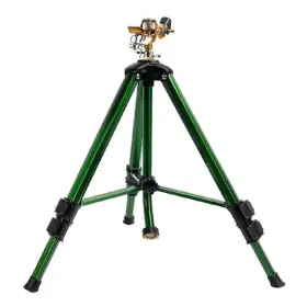 Senqwfa 763475515256 2800 Sq. Ft. Green Pulsating Impact Sprinkler With Tripod Base Senqwfa 763475515256 2800 Sq. Ft. Green Pulsating Impact Sprinkler With Tripod Base
