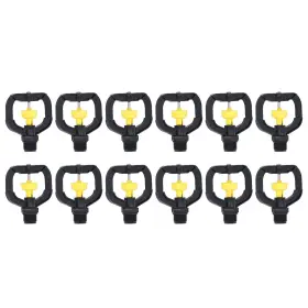 Shanrya 730578834006 G1/2 Male Thread Rotating Irrigation Sprinkler 12pcs Misting Spray Nozzle P Shanrya 730578834006 G1/2 Male Thread Rotating Irrigation Sprinkler 12pcs Misting Spray Nozzle P