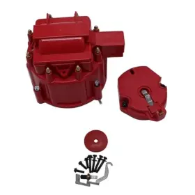 Shu00919 Shlpdfm 1 Set Red Male Hei Large Distributor Cap Rotor Kit Fits For Chevy Gm