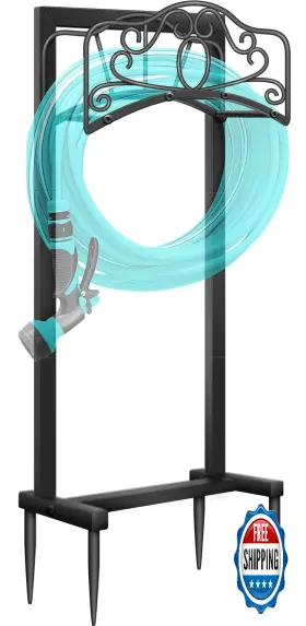 B0bvt4vqwx Shomextol Garden Hose Holder Freestanding Heavy Duty Hanger Sturdy Sta