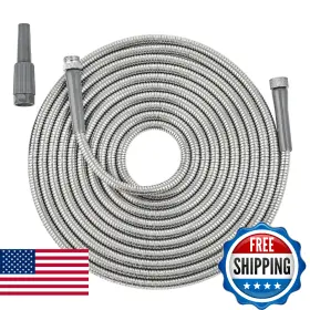 B0dp62lgvd Skyward 304 Stainless Steel Lightweight Durable Garden Hose With Female To Male