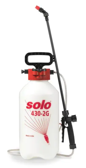 430-2g Solo 2-gallon Farm And Garden Sprayer With Nozzle Tips For Multiple Sp