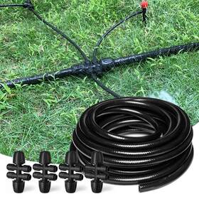 Spalolen 791684719974 50ft 1/2 Inch Drip Irrigation Tubing With 4 Pack To