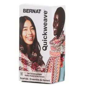 5a002g8h-1ght2 Spinrite Bernat Scarf Weaving Kit-burgundy Tartan 5a002g8h-1ght2 Spinrite Bernat Scarf Weaving Kit-burgundy Tartan
