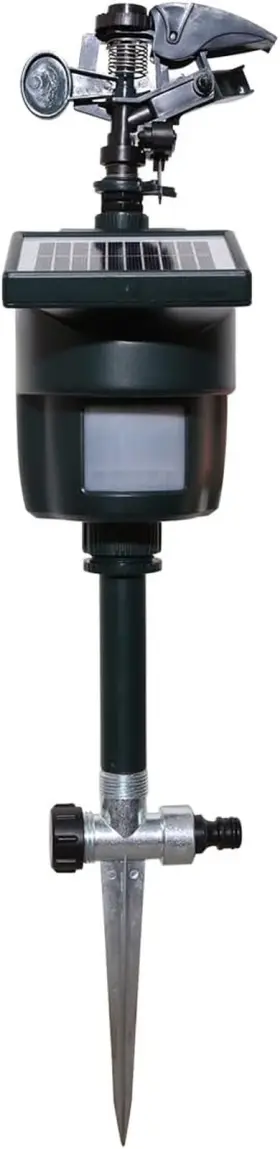 S31012e Splanteen Motion Activated Sprinkler With Solar Panels Deter Animal Cat Birds Dogs Repel S31012e Splanteen Motion Activated Sprinkler With Solar Panels Deter Animal Cat Birds Dogs Repel