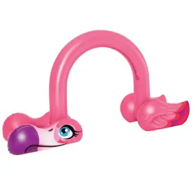 Splash Buddies 356146184785 Inflatable Flamingo Arch Sprinkler - Ultra-resistant Pvc