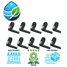 1406-129 Spring Creek 10 Pcs Dura Funny Pipe Elbow 1 X 3/8 Insert