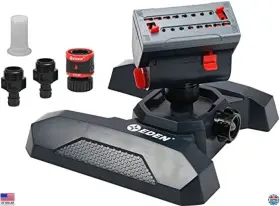 B09np74d4v Stanley Adjustable 4-way Mini Turbo Oscillating Sprinkler Covers 4 069 Sq Ft Heavy