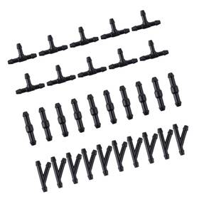Strendier 570792 1 Bpfsjbq7 Tiesome Windshield Wipers Hose Connector 30pcs 2-way 3-way I/t/y 3 Type Wa