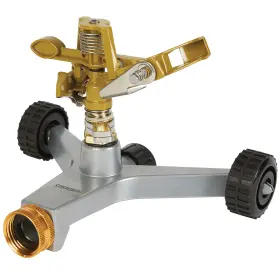 5714176 Strongway Metal Impact Sprinkler On Wheeled Base 85ft. Dia. Coverage 3/4 Inch 5714176 Strongway Metal Impact Sprinkler On Wheeled Base 85ft. Dia. Coverage 3/4 Inch