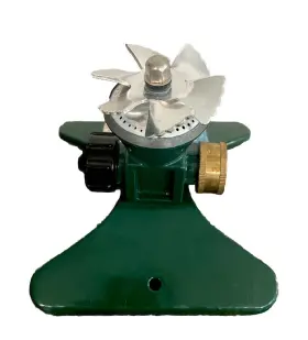58730-12 Sun Mate Vintage Metal Sled Base Circular Fan Sprinkler New