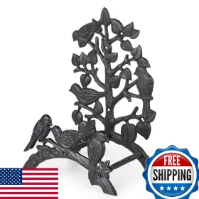 B07bbgzswg Sungmor Heavy Duty Cast Iron Garden Hose Holder Wall Mounted Water Hanger Retro