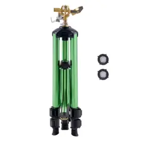 Svopes 445050094068 Impact Sprinkler Tripod Base System Featuring Brass Head 3/4 Inch Di