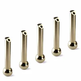 Swmircant 014679085534 5 Pcs 14mm 45 Brass Ball Cnc Nozzle Slanted Hole Extend Coolant For J