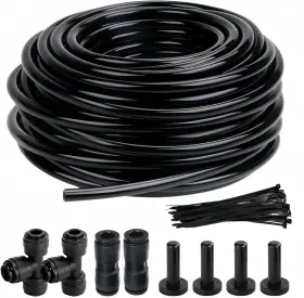 Tbpa 7092226567426 1/4 Inch Drip Irrigation Tubing - 50ft Line Tubing-50ft