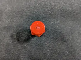 0780f Tefen 1/8 Inch Nozzle With 100 Mesh Red 1/4 Male Thread 20 Pack