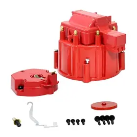 T3109id Thebigdeals Red Male Hei And Rotor For K549 Sbc 283 305 307 327 350 400 Bbc Distributor Cap