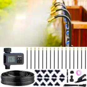 Thiswing 313091682612 360 Adjustable Drip Irrigation System - 50 Ft Garden Watering W