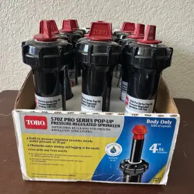 570z Toro 021038548210 New 15x 4 Inch Pro Series Pop Up Sprinkler Body Only Model #54821 30 Psi 570z Toro 021038548210 New 15x 4 Inch Pro Series Pop Up Sprinkler Body Only Model #54821 30 Psi