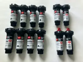 53820 Toro 53817 53816 53818 Lot Of 12 3 Inch Sprinkler Pop-up Rotors Nozzles Heads