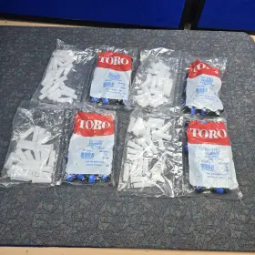 89-1781 Toro 90 Deg Mpr Male Threaded Nozzle Sprinkler 20 150 Psi Lot Of 100 89-1781 Toro 90 Deg Mpr Male Threaded Nozzle Sprinkler 20 150 Psi Lot Of 100