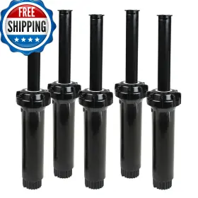 B081w86cbd Toro 5-pack 570 4 Inch Pop-up Sprinkler With 15ft Full Circle Nozzle