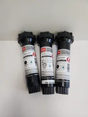 54712 Toro Irrigation Qty 3 570z 15 Ft. Black Plastic Full-circle Pop-up Sprinkler 4 H Inch 54712 Toro Irrigation Qty 3 570z 15 Ft. Black Plastic Full-circle Pop-up Sprinkler 4 H Inch