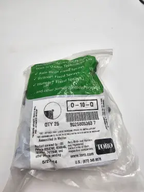 O-10-q Toro Qty 25 Precision Spray 90 Nozzle Female Thread Fits Rainbird