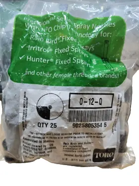 O-12-q Toro O12-q 90 Deg Precision Nozzle 25 Pak New