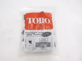 O-t-10-qp Toro 25 Pack Precision Spray 10-q Nozzle Male-threaded O-t-10-qp Toro 25 Pack Precision Spray 10-q Nozzle Male-threaded