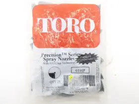 O-t-8-qp Toro 25 Pack Oem Precision Series Quarter Circle 8ft Spray Nozzles H2o Chip Tech O-t-8-qp Toro 25 Pack Oem Precision Series Quarter Circle 8ft Spray Nozzles H2o Chip Tech