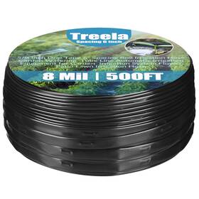 Treela Jr-treela-3517 500ft 5/8 Inch Drip Tape 6 Spacing Roll 8 Mil Irrigation