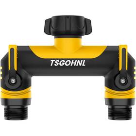 Tsgohnl B0drxs3b6c 3/4-inch Garden Hose Splitter Outdoor Faucet Adapter Patio Hydrant Manif