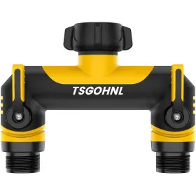 B0drxs3b6c Tsgohnl 3/4-inch Garden Hose Splitter Outdoor Faucet Adapter Patio Hydrant Manif