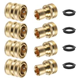 Twinkle Star B0dblcc4g8 Quick Connect Hose Fittings 3/4 Inch Garden Br