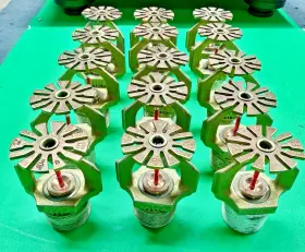 Esfr-14 Tyco Ty6236 Sprinkler Head Brass 3/4 Pipe 155 Degree N330 Lot Of 15 Fs