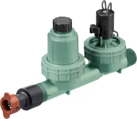 67790 Underground/sunmate 445013692645 1 Inch Mpt 4-in-1 Drip Sprinkler Valve Filter Pressure Regulator And I