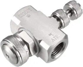 A19040700ux0509 Uxcell Air Atomizing Nozzle 1/4bspt Misting Low Pressure Siphon Cone-shape