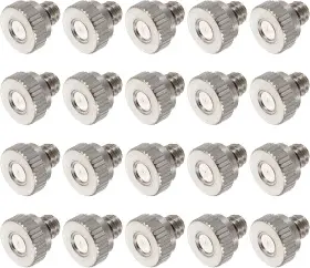 A24092000ux1546 Uxcell Stainless Steel Misting Nozzle 10/24 Unc 0.1mm Orifice Dia